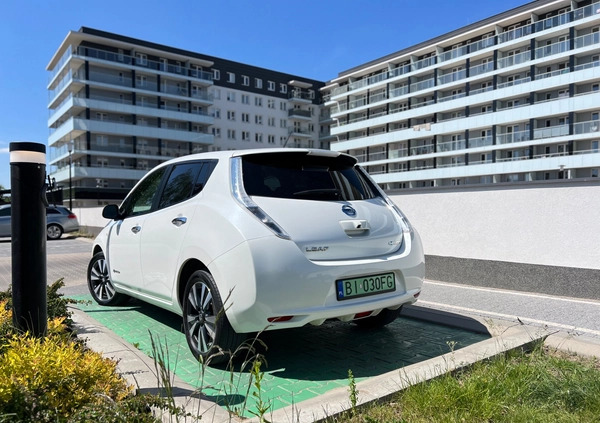 Nissan Leaf cena 34999 przebieg: 149954, rok produkcji 2015 z Białystok małe 562